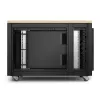 APC NetShelter Soundproof 12U serverio spinta su triukšmo slopinimu, Klevo spalvos
