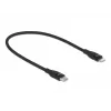 Duomenų ir įkrovimo kabelis DeLOCK USB Type-C į Lightning 0,5 m