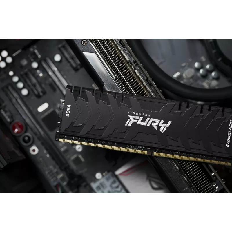 Kingston FURY 8 GB 3600 MT/s DDR4 CL16 DIMM Renegade juoda
