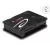 Kortelių skaitytuvas DeLOCK 91007 USB 2.0 Juodas CF MMC MS MicroSD xD