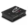 Kortelių skaitytuvas DeLOCK 91007 USB 2.0 Juodas CF MMC MS MicroSD xD