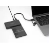 DeLOCK USB Type-C keitiklis, skirtas M.2 NVMe SSD ir SATA SSD/HDD klonavimo funkcijai