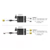USB jungiklis DeLOCK 18911 Type-C 10 000 Mbit/s Juodas