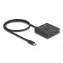 USB jungiklis DeLOCK 18911 Type-C 10 000 Mbit/s Juodas