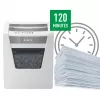 Smulkintuvas Leitz IQ Office P4, kryžminis pjovimas, 22,3 cm, 4 x 40 mm, 23 l, 225 lapų, 55 dB