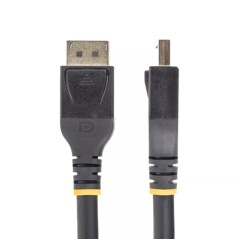 StarTech.com 15,2 m (50 pėdų) aktyvus DisplayPort 1.4 kabelis, DP8K su HBR3, HDR10, MST, DSC 1.2, HDCP 2.2, 8K 60Hz, 4K 120Hz - DP 1.4 kabelis M/M