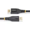 StarTech.com 15,2 m (50 pėdų) aktyvus DisplayPort 1.4 kabelis, DP8K su HBR3, HDR10, MST, DSC 1.2, HDCP 2.2, 8K 60Hz, 4K 120Hz - DP 1.4 kabelis M/M