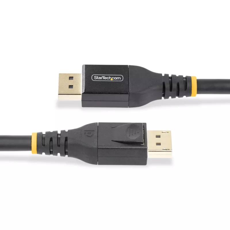 StarTech.com 15,2 m (50 pėdų) aktyvus DisplayPort 1.4 kabelis, DP8K su HBR3, HDR10, MST, DSC 1.2, HDCP 2.2, 8K 60Hz, 4K 120Hz - DP 1.4 kabelis M/M