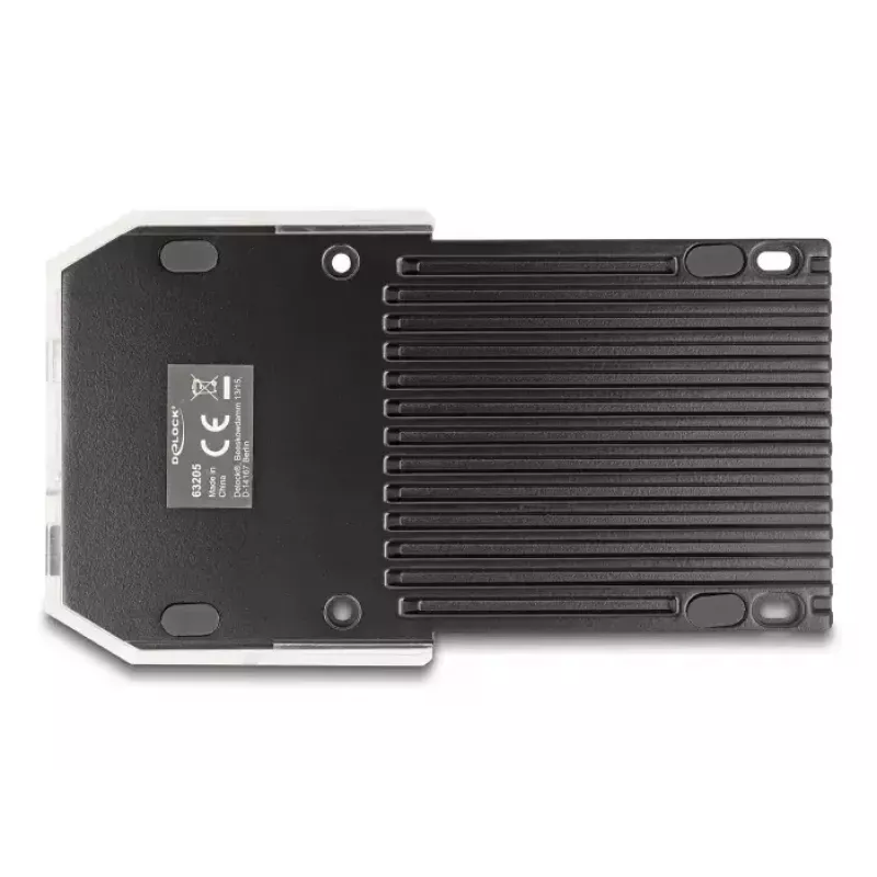 DeLOCK SuperSpeed USB dokavimo stotelė 2,5 colio SATA HDD SSD juoda