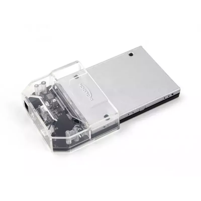 DeLOCK SuperSpeed USB dokavimo stotelė 2,5 colio SATA HDD SSD juoda