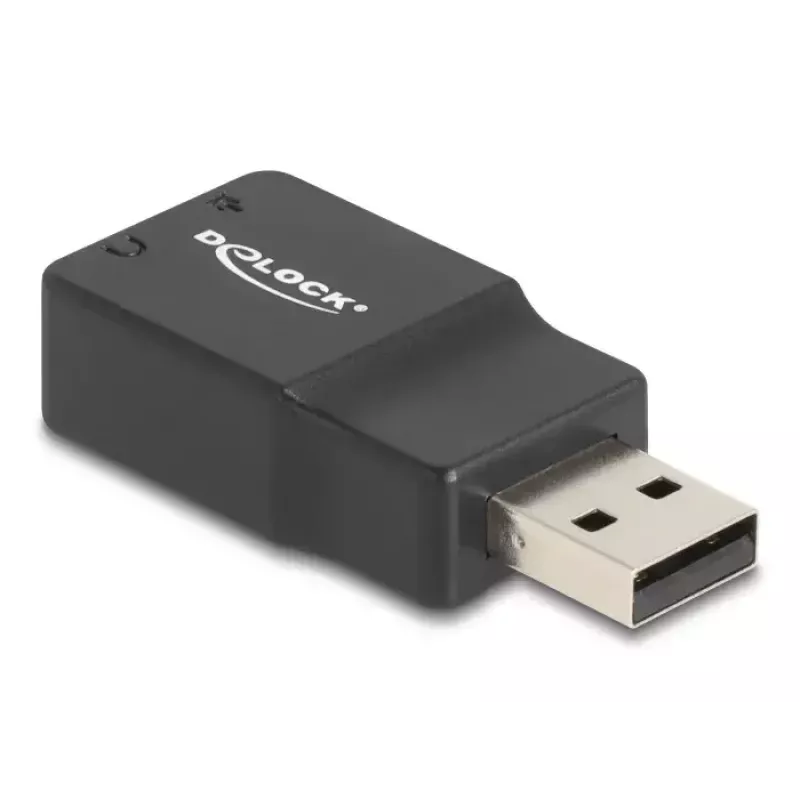 Išorinė USB garso kortelė DeLOCK 66634 USB-A į 2 × 3,5 mm