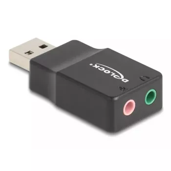 Išorinė USB garso kortelė DeLOCK 66634 USB-A į 2 × 3,5 mm
