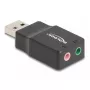 Išorinė USB garso kortelė DeLOCK 66634 USB-A į 2 × 3,5 mm