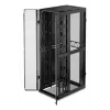 APC NetShelter SX, Server Rack Spinta, 2-oji karta, 52U, 2436A x 800P x 1200G mm, su šoninėmis sienelėmis, Juoda