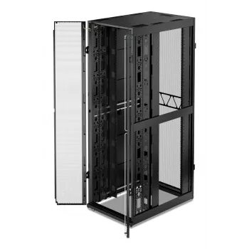 APC NetShelter SX, Server Rack Spinta, 2-oji karta, 52U, 2436A x 800P x 1200G mm, su šoninėmis sienelėmis, Juoda