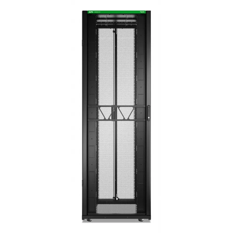 APC NetShelter SX, Server Rack Spinta, 2-oji karta, 52U, 2436A x 800P x 1200G mm, su šoninėmis sienelėmis, Juoda