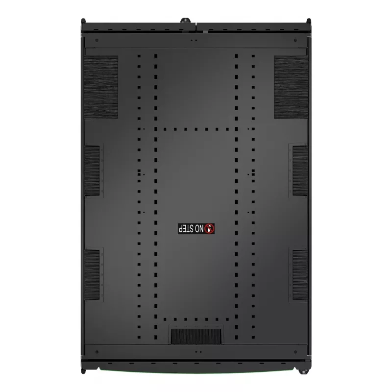 APC NetShelter SX, Server Rack Spinta, 2-oji karta, 52U, 2436A x 800P x 1200G mm, su šoninėmis sienelėmis, Juoda