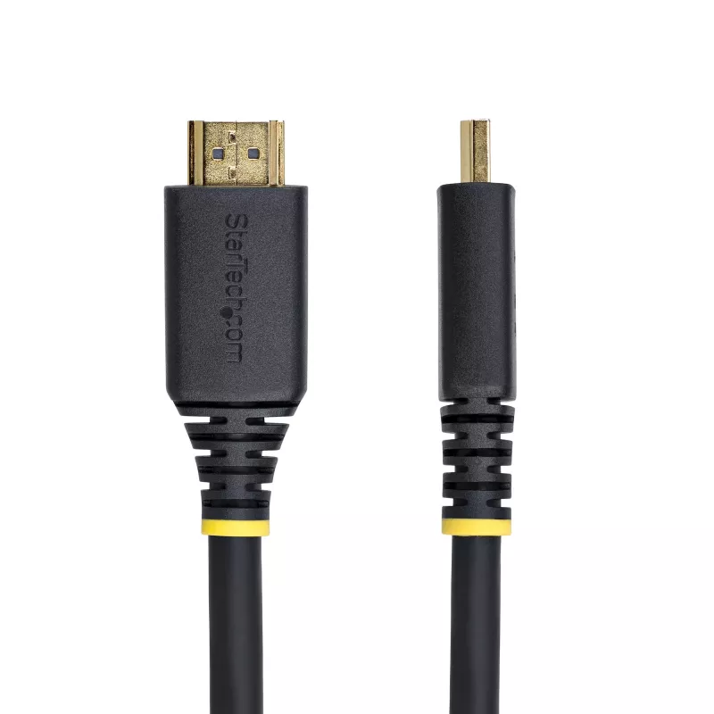 StarTech.com 5m (16ft) sertifikuotas itin greitas HDMI laidas, 8K 60Hz/4K 120Hz, HDMI 2.1 su HDR10+ / eARC, 48Gbps, 8K HDMI laidas monitoriui/TV/ekranui, lankstus TPE apvalkalas