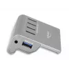 DeLOCK 64181 USB 3.2 Gen 2 Type-A šakotuvas, 10 000 Mbit/s, pilkas