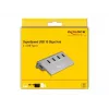 DeLOCK 64181 USB 3.2 Gen 2 Type-A šakotuvas, 10 000 Mbit/s, pilkas