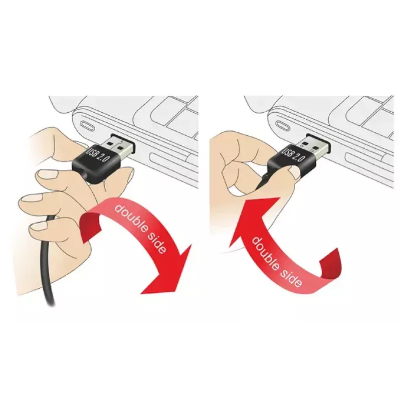 USB laidas DeLOCK 1m USB 2.0 A - mini USB m/m