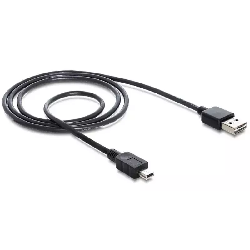 USB laidas DeLOCK 1m USB 2.0 A - mini USB m/m
