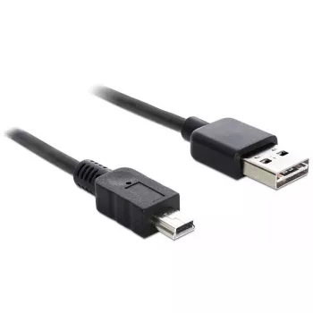 USB laidas DeLOCK 1m USB 2.0 A - mini USB m/m