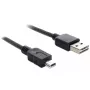 USB laidas DeLOCK 1m USB 2.0 A - mini USB m/m