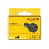 Automobilinis kroviklis DeLOCK 64108 USB Type-C PD 3.0 ir USB Type-A 63 W