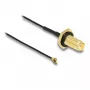 DeLOCK antenos laidas RP-SMA lizdas į I-PEX MHF I, 35 cm