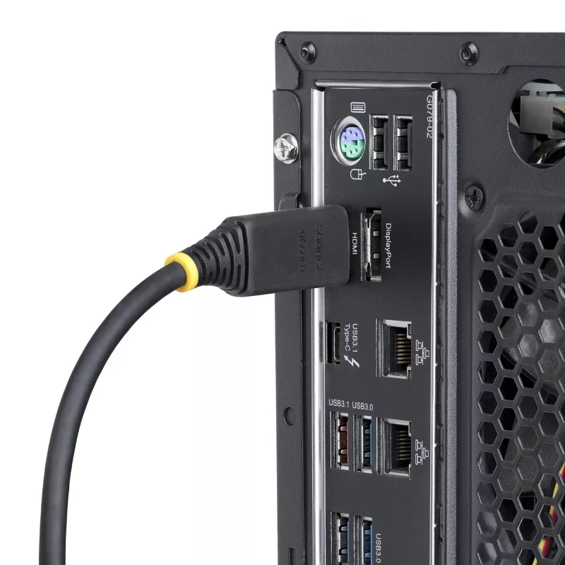 StarTech.com 10m aktyvus HDMI kabelis su griebiančiomis jungtimis, 4K 60Hz/1440p 144Hz, HDR10/HDCP 2.2/ARC, 18Gbps, UHD HDMI laidas TV/monitoriui/ekranui, TPE apvalkalas