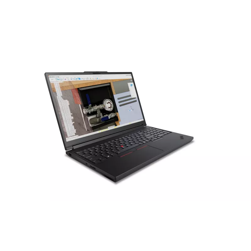 Lenovo ThinkPad T16g Gen 3 Intel Core Ultra 7 255HX Mobilioji darbo stotis 40,6 cm (16 colių) WUXGA 64 GB DDR5-SDRAM 1 TB SSD NVIDIA GeForce RTX 5080 Wi-Fi 7 (802.11be) Windows 11 Pro juoda