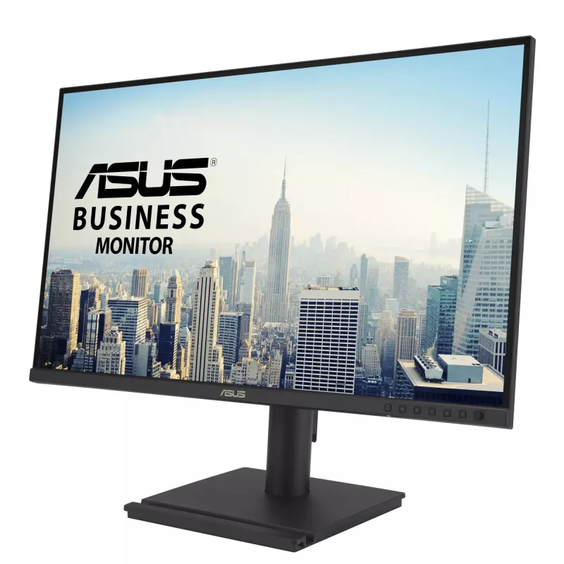 27 colių ASUS BE27ACGN Quad HD (2560×1440) IPS LCD monitorius, 5 ms, 350 cd/m², USB-C, USB 3.2 šakotuvas, garsiakalbiai, VESA, aukštis reguliuojamas