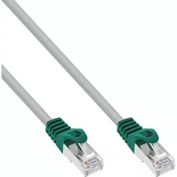 InLine Crossover PC-to-PC SF/UTP Cat.5e RJ-45 kabelis — 2 m, pilkas