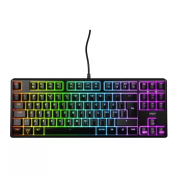 CHERRY XTRFY K4V2 RGB TKL žaidimų klaviatūra, USB, QWERTY, portugališkas išdėstymas, juoda