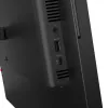 24 colių Lenovo ThinkVision T24-4v IPS LCD monitorius, 1920×1080 Full HD, 6 ms, 250 cd/m², įmontuoti garsiakalbiai, USB šakotuvas, VESA, aukščio reguliavimas, juodas