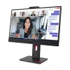 24 colių Lenovo ThinkVision T24-4v IPS LCD monitorius, 1920×1080 Full HD, 6 ms, 250 cd/m², įmontuoti garsiakalbiai, USB šakotuvas, VESA, aukščio reguliavimas, juodas