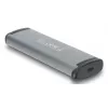 Kortelių skaitytuvas DELOCK USB 5 Gbps su SD ir MicroSD lizdais, USB 3.2 Gen 1 Type-A/Type-C, kabeliai ir adapteriai, juodas/pilkas