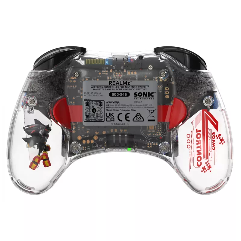 PDP Shadow Space Colony ARK REALMz belaidis valdiklis Nintendo Switch, daugiaspalvis, permatomas, USB