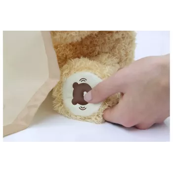 Kalbančioji meškiukas Jamara Mr. Babble Bear su antklode