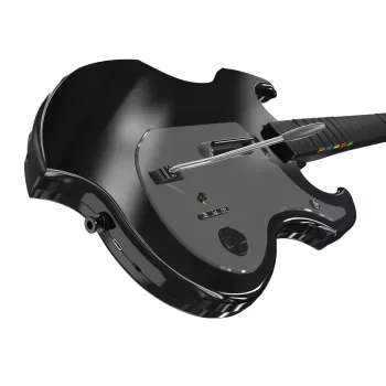 PDP Riffmaster Black Grey belaidė gitara PC PS4 PS5 36h baterija