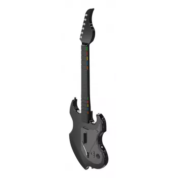 PDP Riffmaster Black Grey belaidė gitara PC PS4 PS5 36h baterija