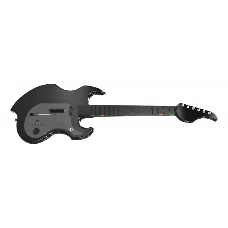 PDP Riffmaster Black, Grey belaidė gitaros valdiklis PC, Xbox One, Xbox Series S, Xbox Series X