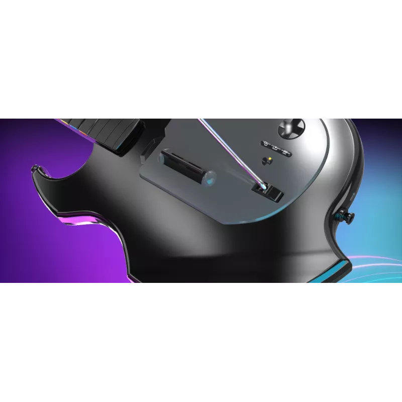 PDP Riffmaster Black, Grey belaidė gitaros valdiklis PC, Xbox One, Xbox Series S, Xbox Series X