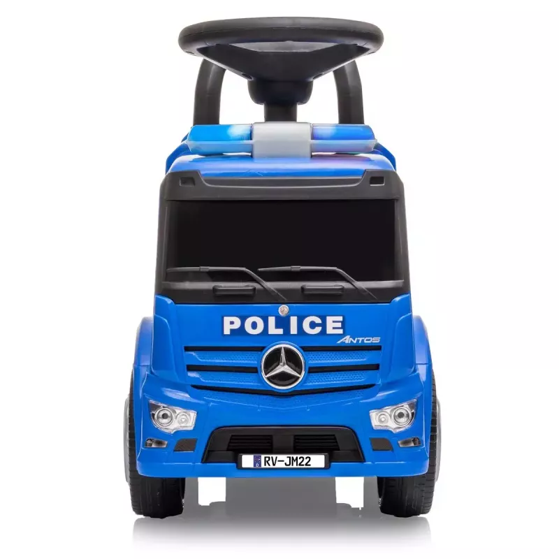 Vaikiškas automobilis Jamara Mercedes-Benz Antos Police 4 ratai su šviesos efektais