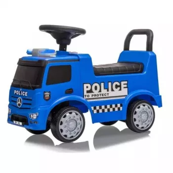 Vaikiškas automobilis Jamara Mercedes-Benz Antos Police 4 ratai su šviesos efektais