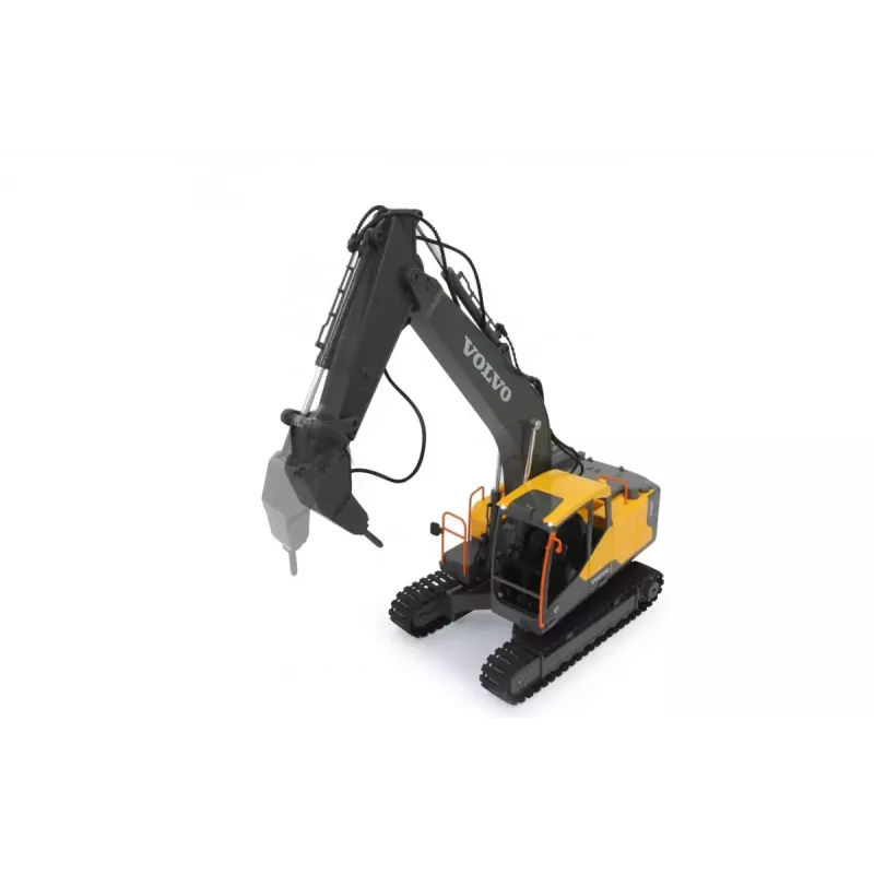 Radijo bangomis valdomas ekskavatorius Jamara Volvo EC160E su elektriniu varikliu