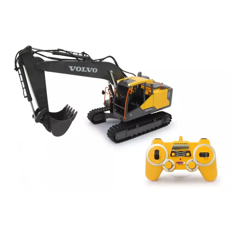 Radijo bangomis valdomas ekskavatorius Jamara Volvo EC160E su elektriniu varikliu