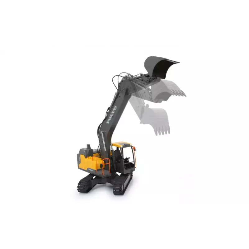 Radijo bangomis valdomas ekskavatorius Jamara Volvo EC160E su elektriniu varikliu