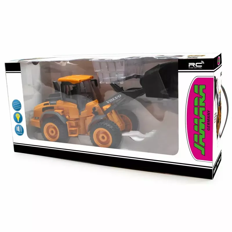 Priekinis krautuvas Jamara Volvo L50 su elektriniu varikliu 1:16